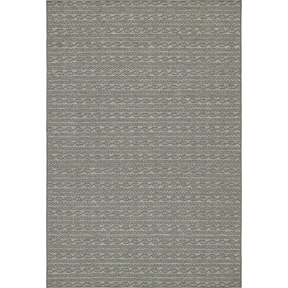 Outdoor Links Rug, Gray (6' 0 x 9' 0). Picture 1