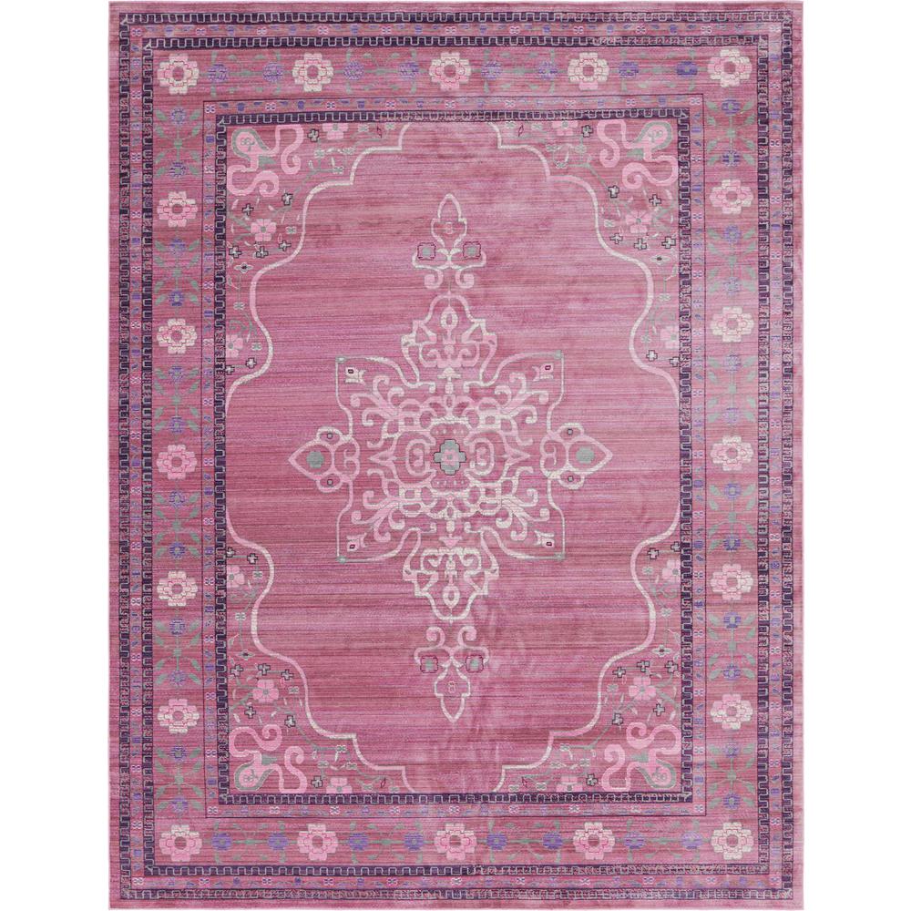 D'Amore Austin Rug, Pink (9' 0 x 12' 0). Picture 1