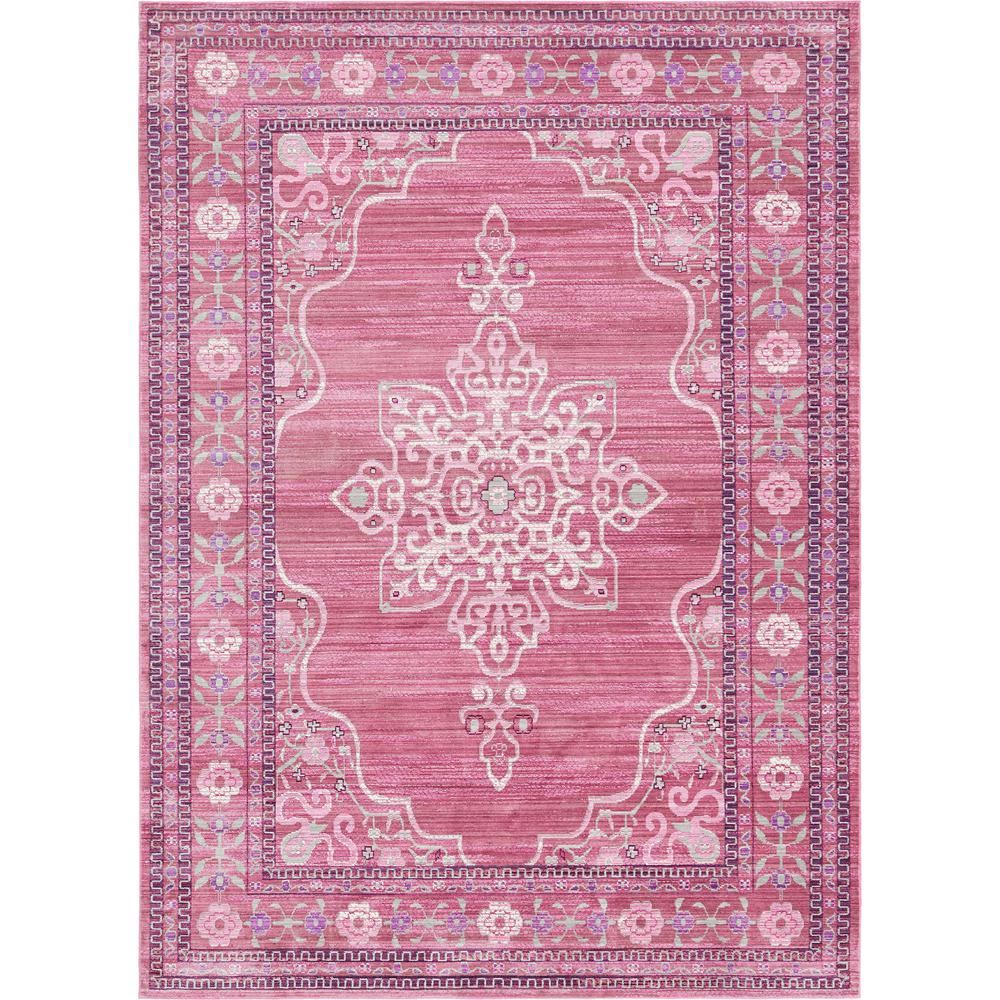 D'Amore Austin Rug, Pink (7' 0 x 10' 0). Picture 1