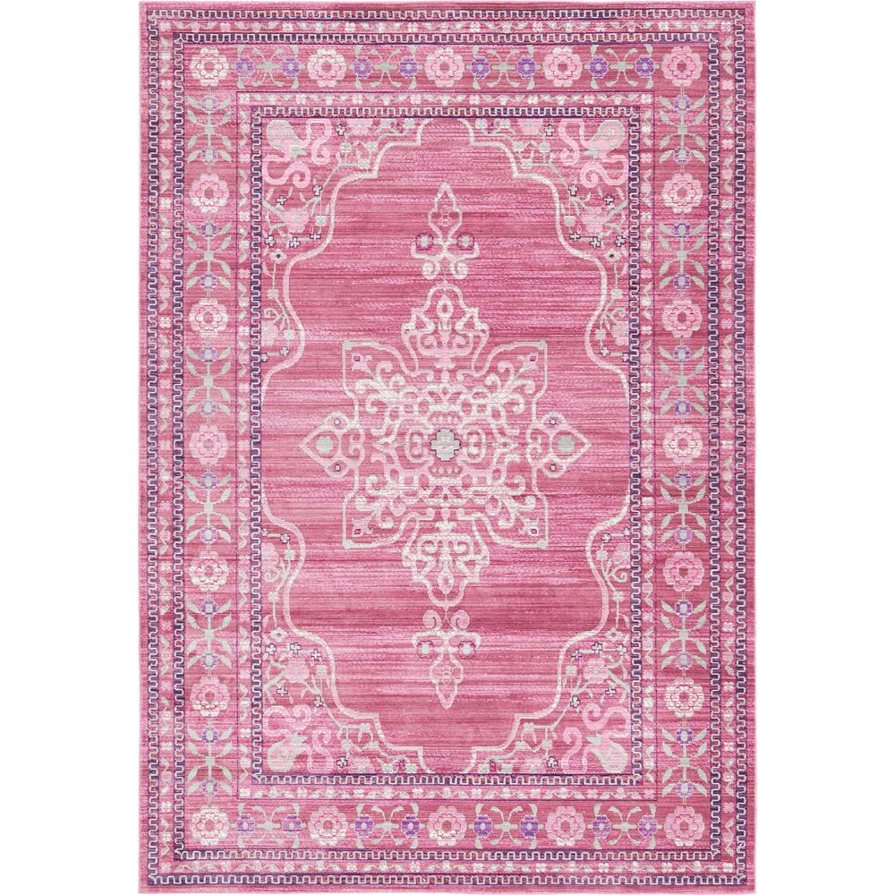 D'Amore Austin Rug, Pink (6' 0 x 9' 0). Picture 1
