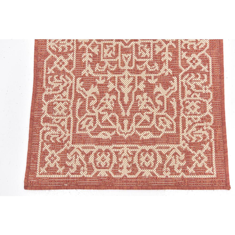 Outdoor Allover Rug, Terracotta (2' 0 x 6' 0). Picture 6