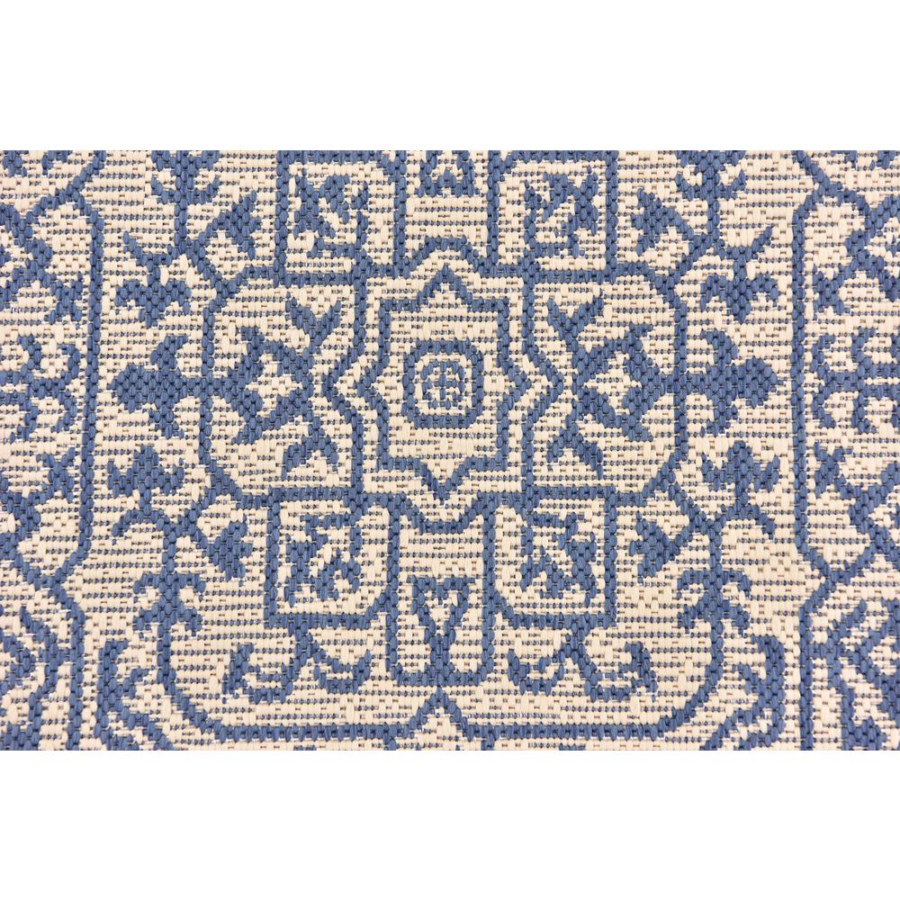 Outdoor Allover Rug, Beige/Blue (2' 0 x 3' 0). Picture 5