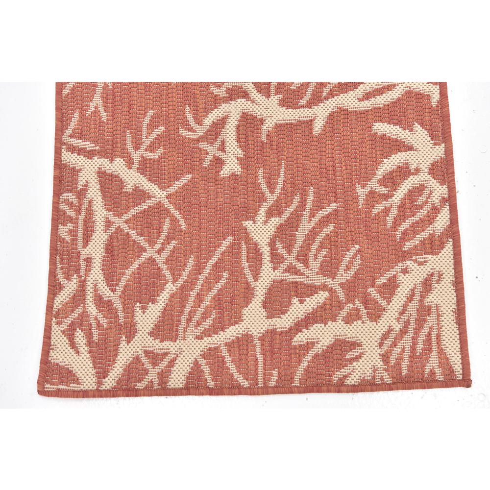 Outdoor Branch Rug, Terracotta (2' 0 x 6' 0). Picture 6