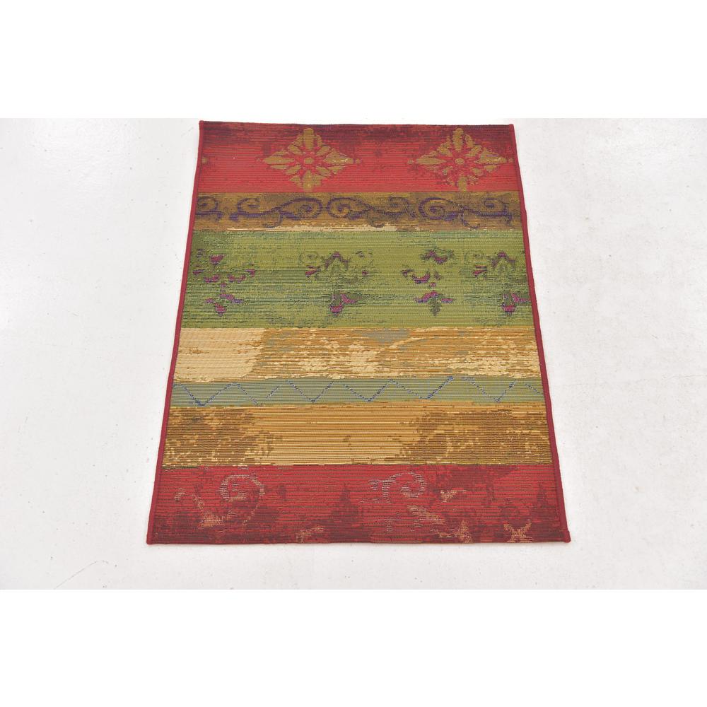 Outdoor Traditional Rug, Multi (2' 2 x 3' 0). Picture 4