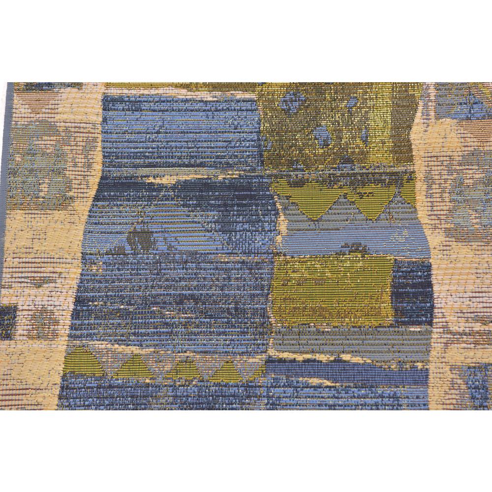 Outdoor Glyph Rug, Blue (2' 2 x 3' 0). Picture 6