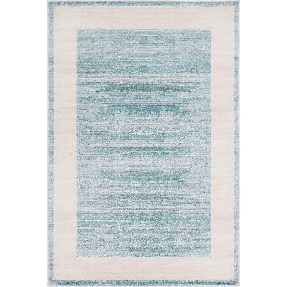 Jill Zarin™ Yorkville Uptown Rug, Turquoise (4' 0 x 6' 0). Picture 1