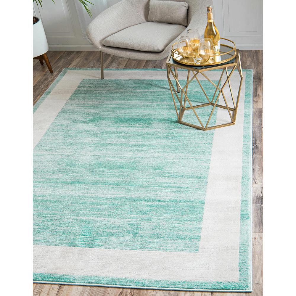 Jill Zarin™ Yorkville Uptown Rug, Turquoise (4' 0 x 6' 0). Picture 3