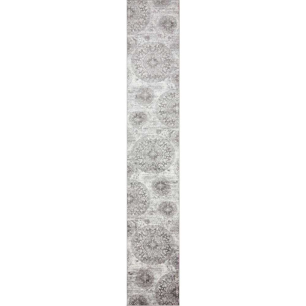 Grand Sofia Rug, Gray (3' 3 x 19' 8). Picture 1