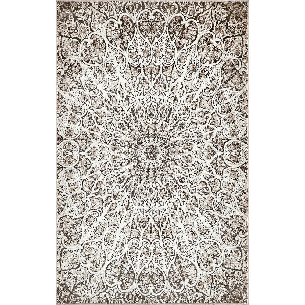 Grace Sofia Rug, Brown (3' 3 x 5' 3). Picture 1