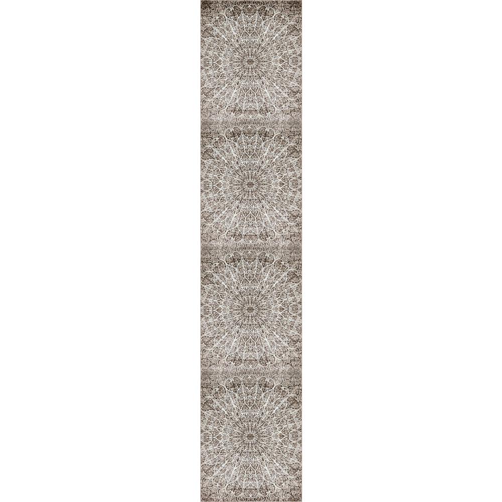 Grace Sofia Rug, Brown (3' 3 x 16' 5). Picture 1