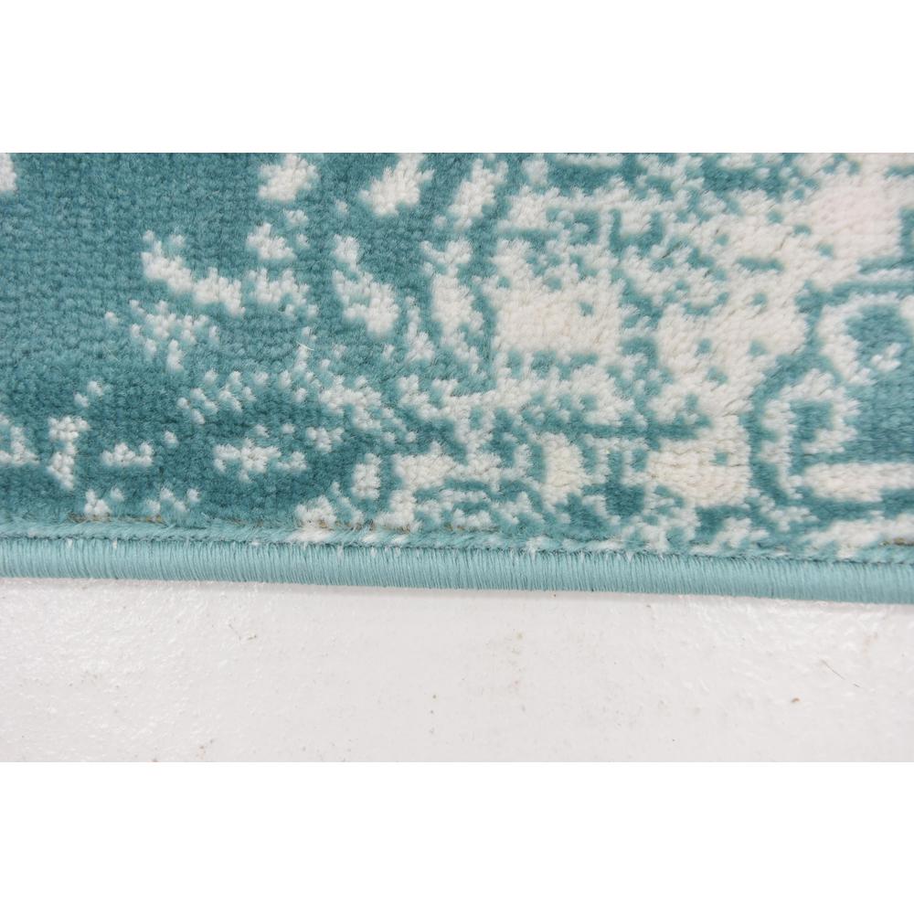 Grand Sofia Rug, Turquoise (8' 0 x 8' 0). Picture 6