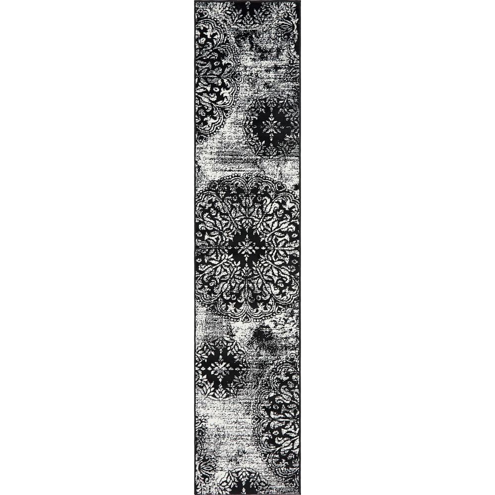 Grand Sofia Rug, Black (2' 0 x 9' 10). Picture 1