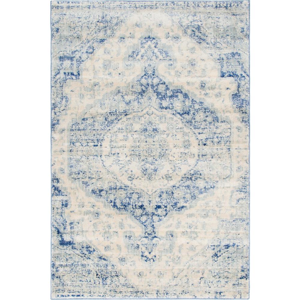 Tanglewood Asheville Rug, Blue (4' 0 x 6' 0). Picture 1