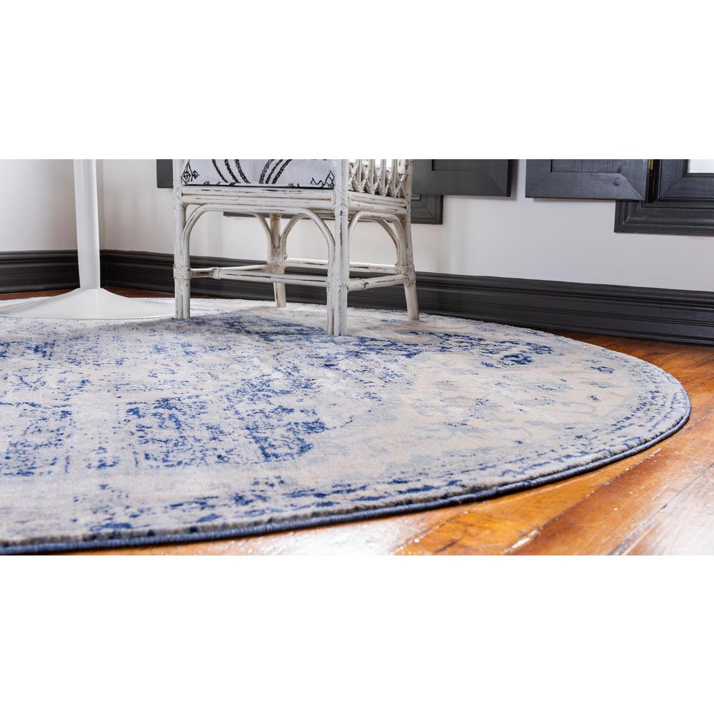 Tanglewood Asheville Rug, Blue (8' 0 x 8' 0). Picture 4