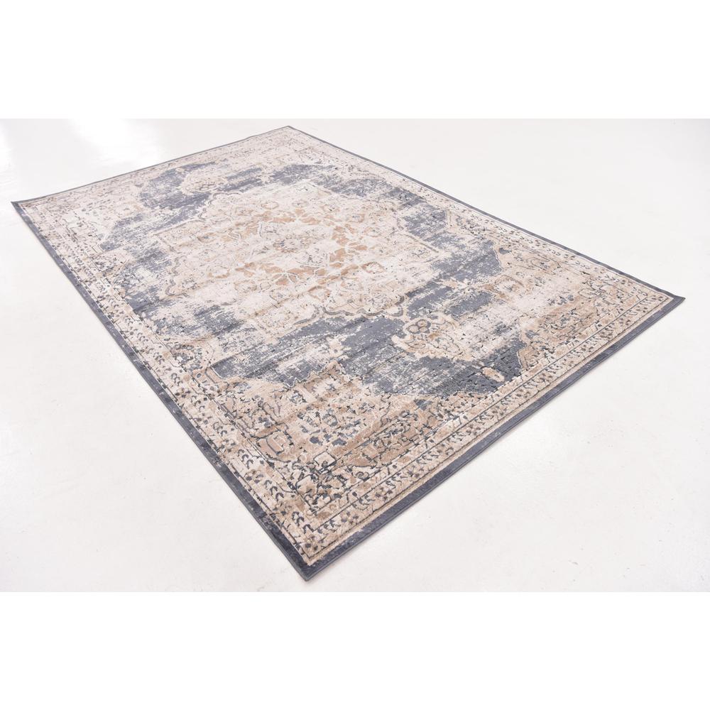Chateau Roosevelt Rug, Beige (6' 0 x 9' 0). Picture 6