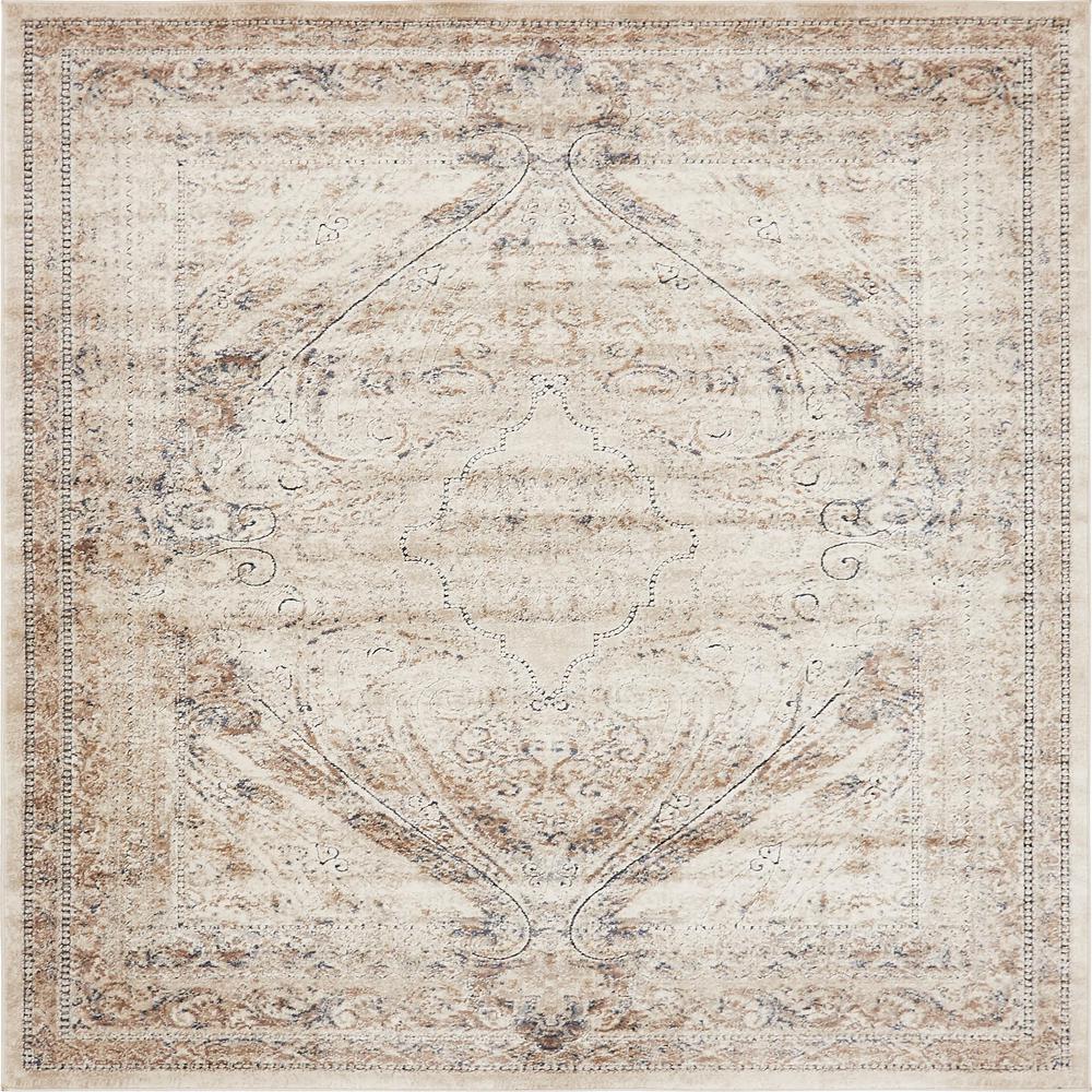 Chateau Wilson Rug, Beige (7' 0 x 7' 0). Picture 1