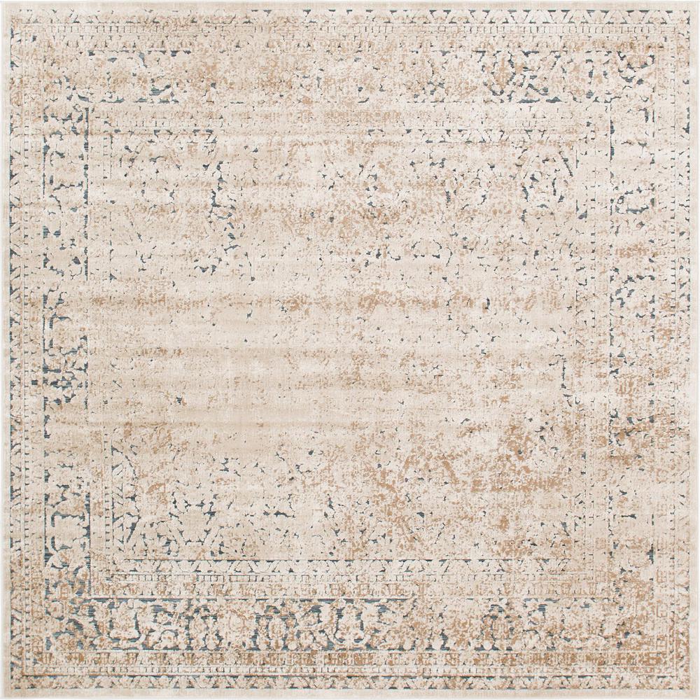 Chateau Jefferson Rug, Beige (7' 0 x 7' 0). Picture 1