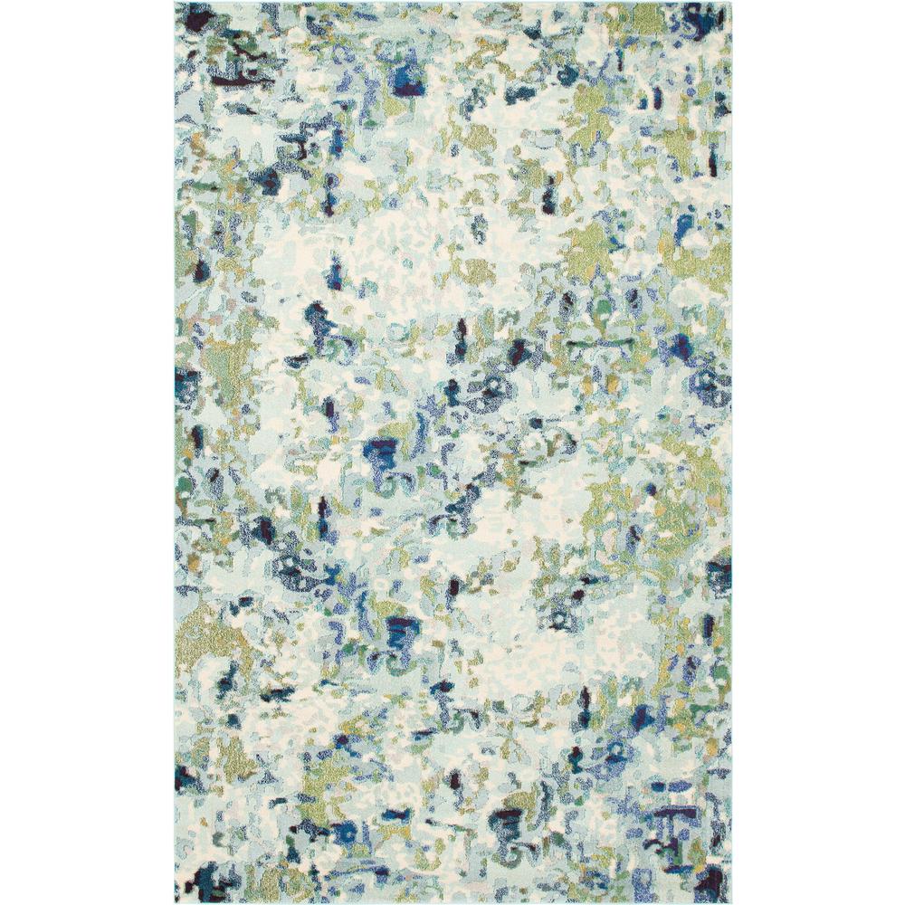 Champagne Chromatic Rug, Light Blue (10' 6 x 16' 5). Picture 1
