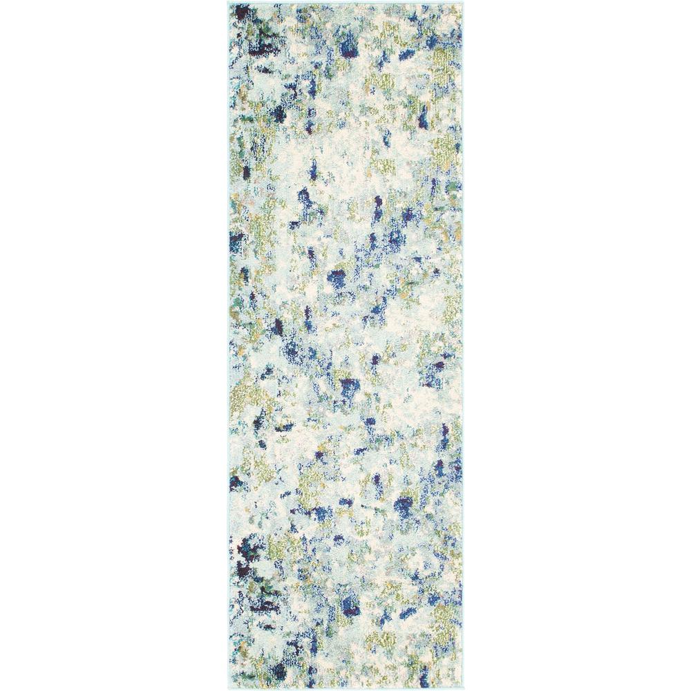 Champagne Chromatic Rug, Light Blue (2' 2 x 6' 0). Picture 1