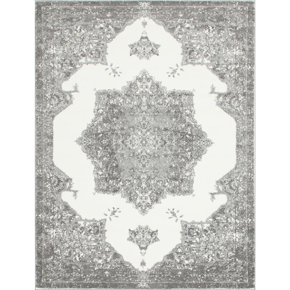 Canal Rosso Rug, Gray (8' 0 x 10' 0). The main picture.