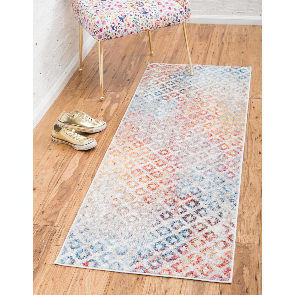 Rainbow Spectral Rug, Multi (2' 0 x 6' 0). Picture 2
