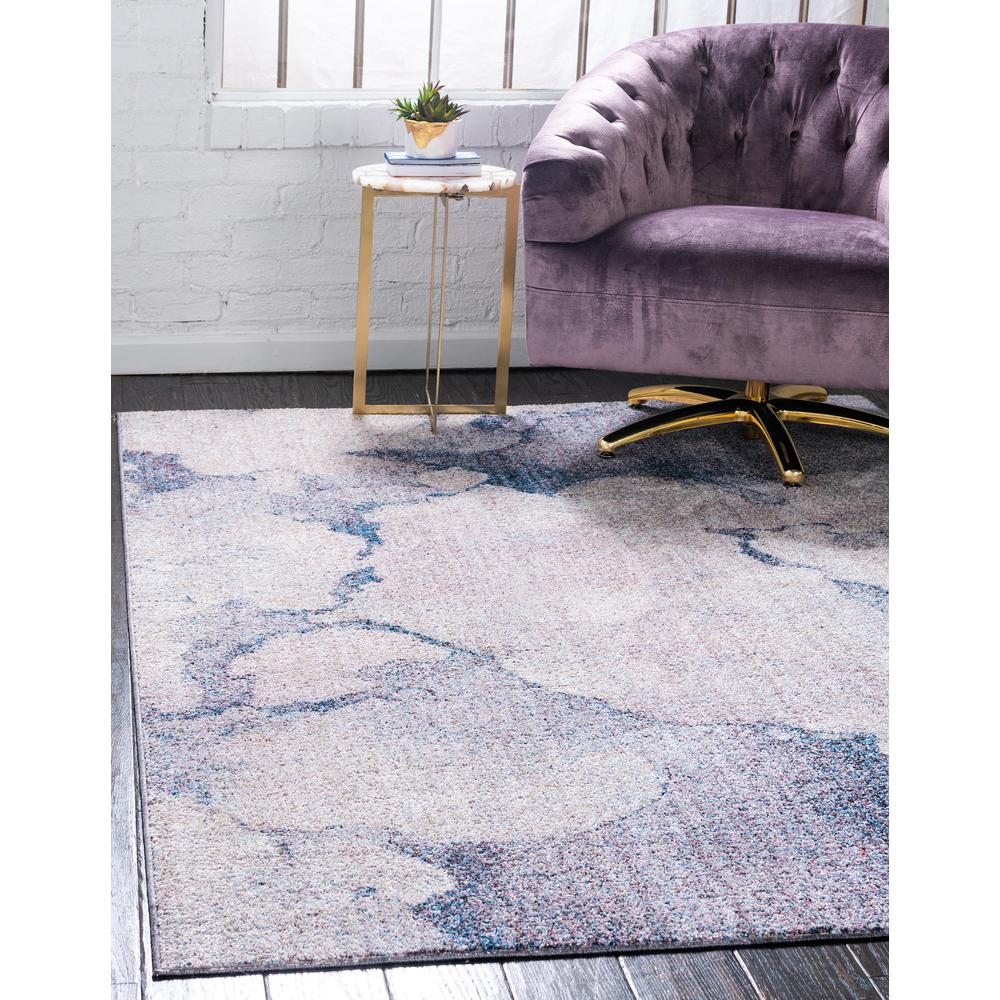 Rainbow Reflective Rug, Blue (7' 0 x 10' 0). Picture 2