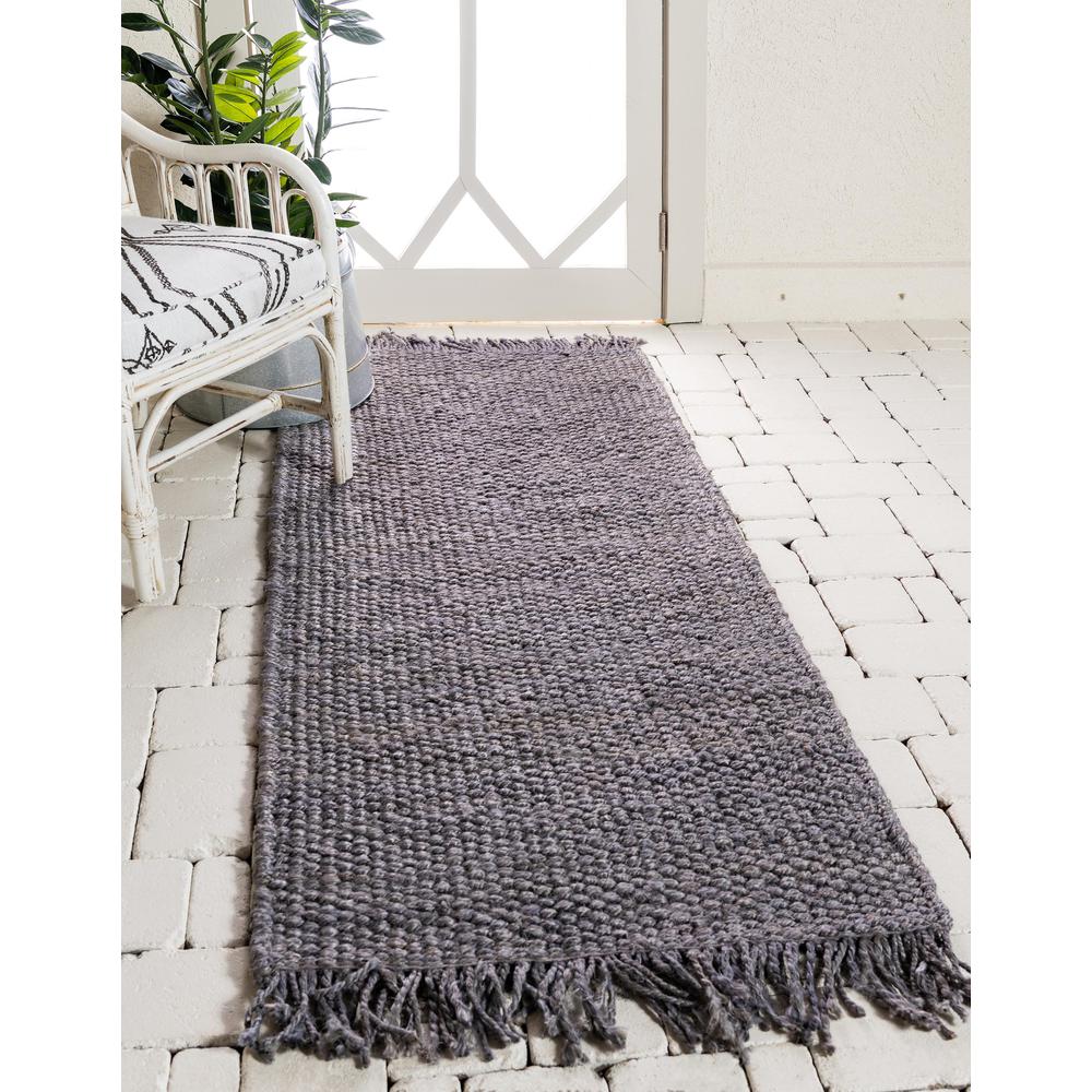 Unique Loom Chunky Jute Rug. Picture 2