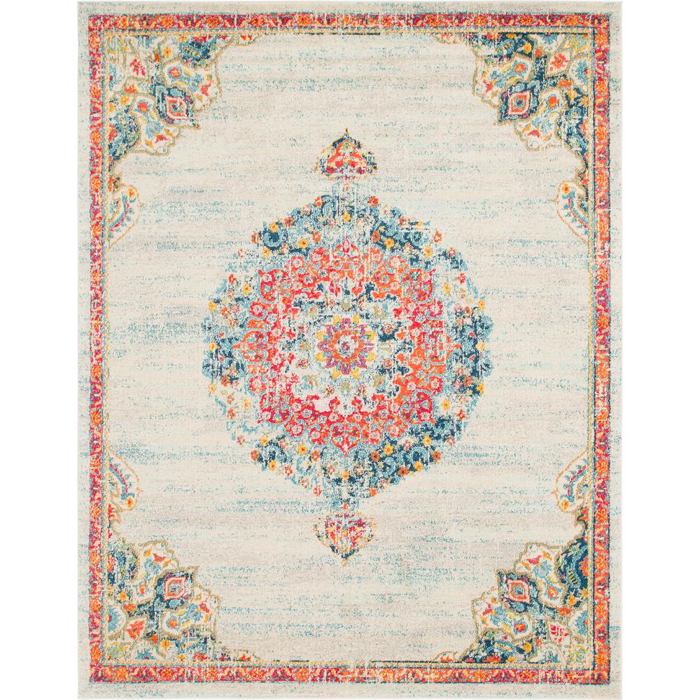 Alexis Penrose Rug, Ivory (8' 0 x 10' 0). Picture 1