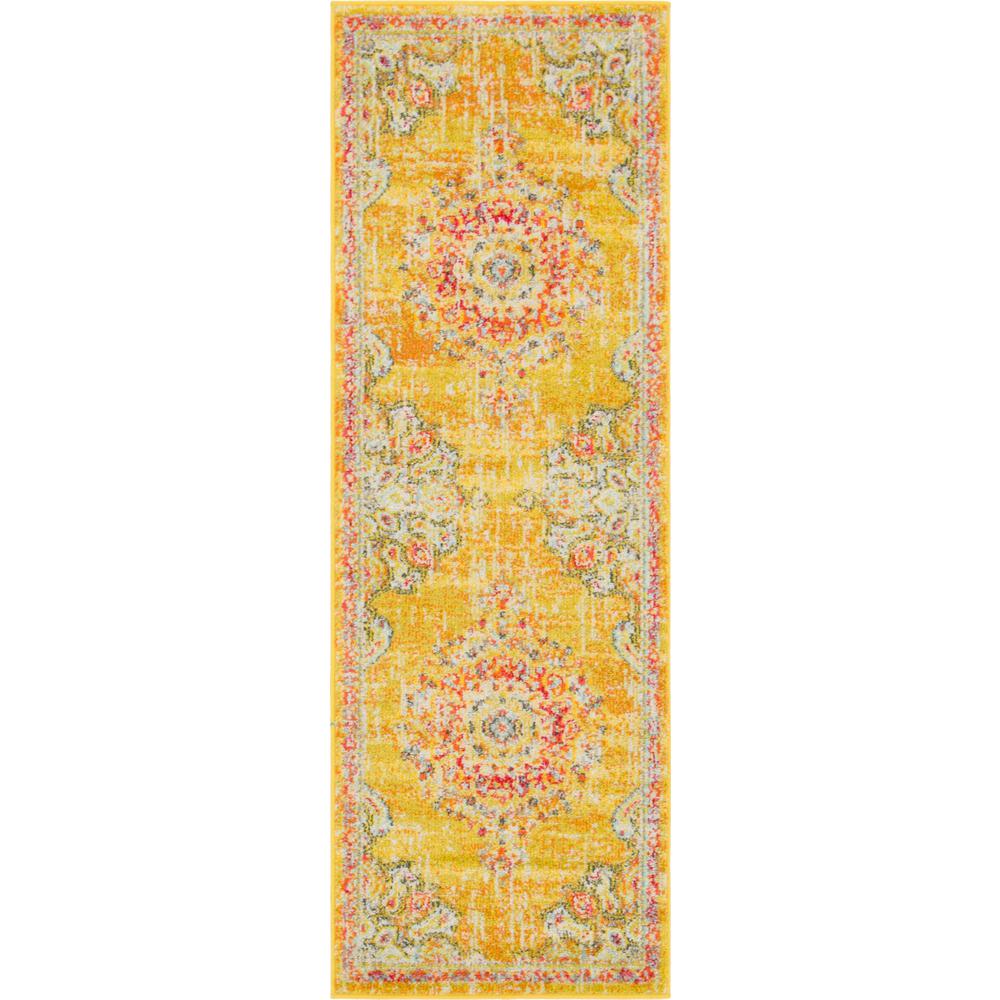 Alexis Penrose Rug, Gold (2' 2 x 6' 0). Picture 1