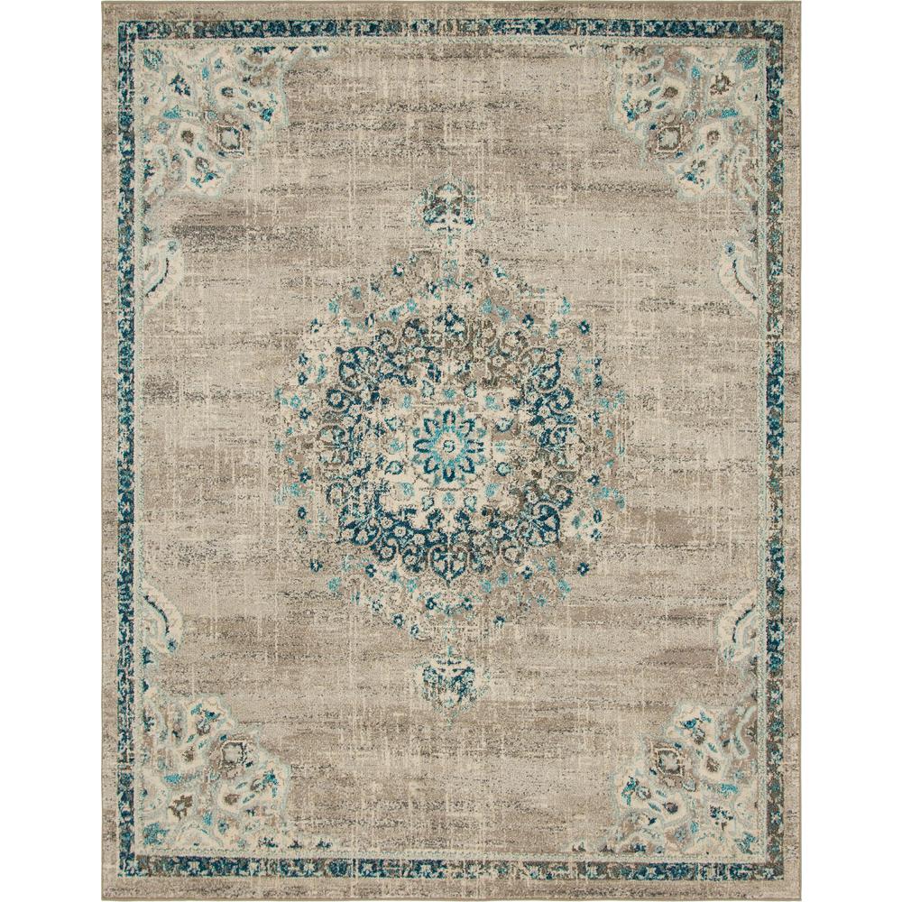 Alexis Penrose Rug, Gray (8' 0 x 10' 0). Picture 1
