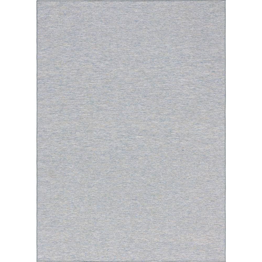 Outdoor Patio Rug, Blue (8' 4 x 11' 4). Picture 1