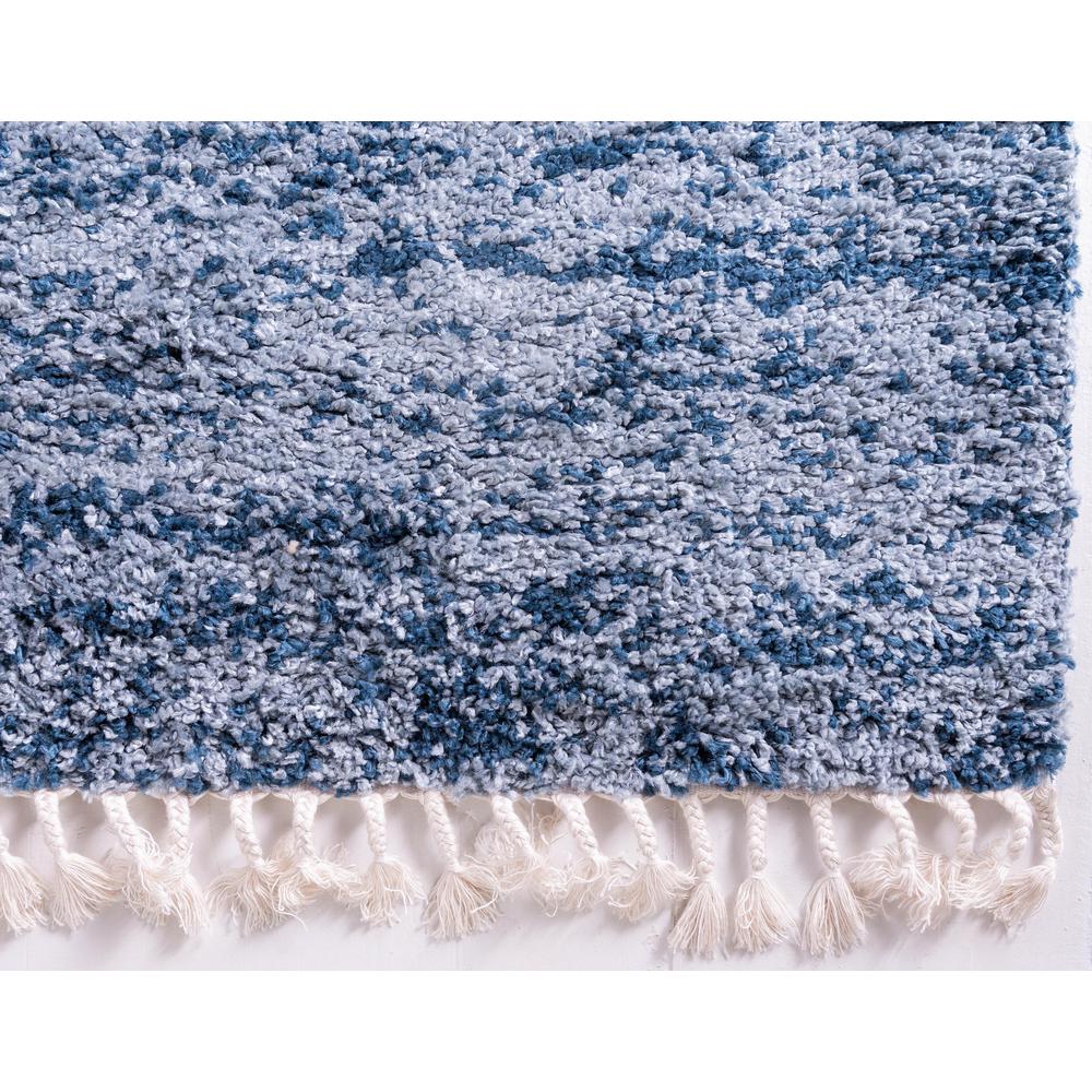 Misty Hygge Shag Rug, Blue (8' 0 x 8' 0). Picture 6