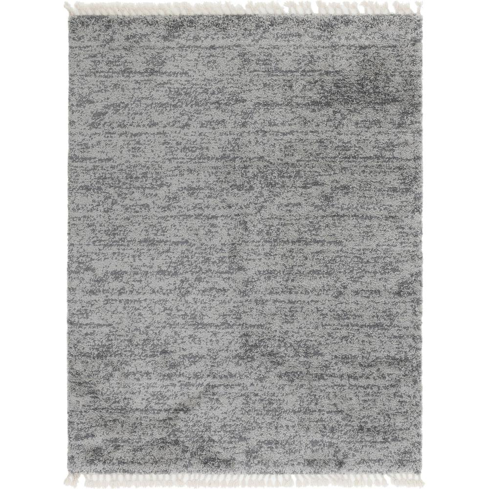 Misty Hygge Shag Rug, Gray (9' 0 x 12' 0). Picture 1