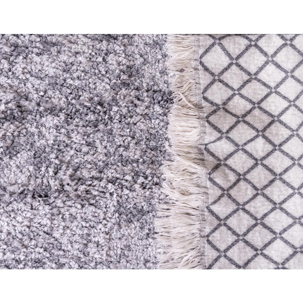 Misty Hygge Shag Rug, Gray (2' 7 x 8' 2). Picture 5
