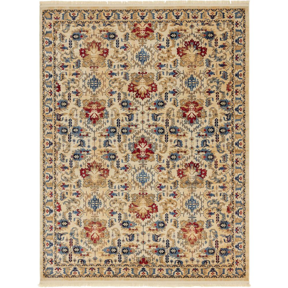 Diplomat District Rug, Ivory (9' 0 x 12' 0). Picture 1