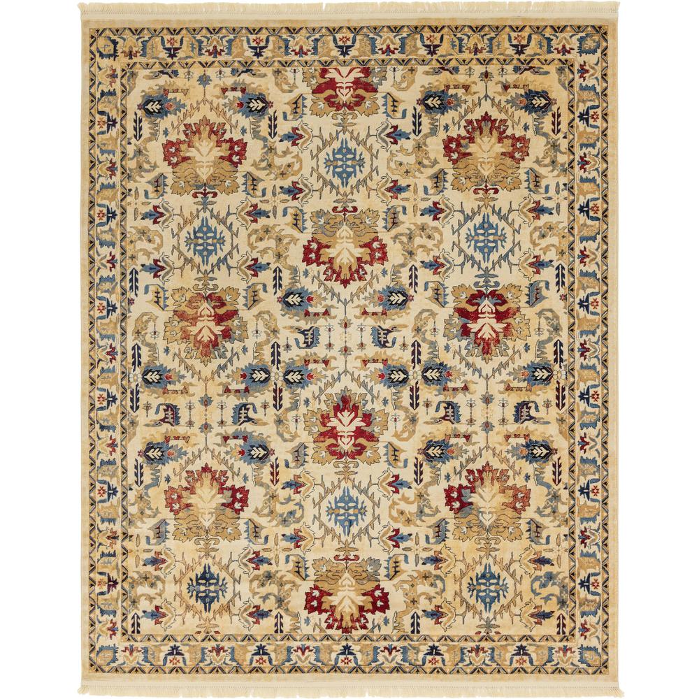 Diplomat District Rug, Ivory (8' 0 x 10' 0). Picture 1