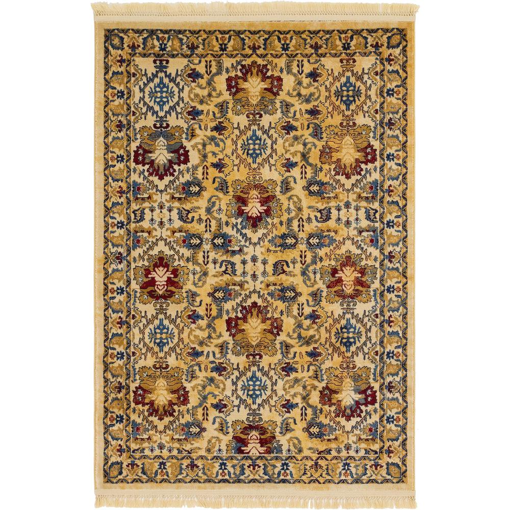 Diplomat District Rug, Ivory (4' 0 x 6' 0). Picture 1
