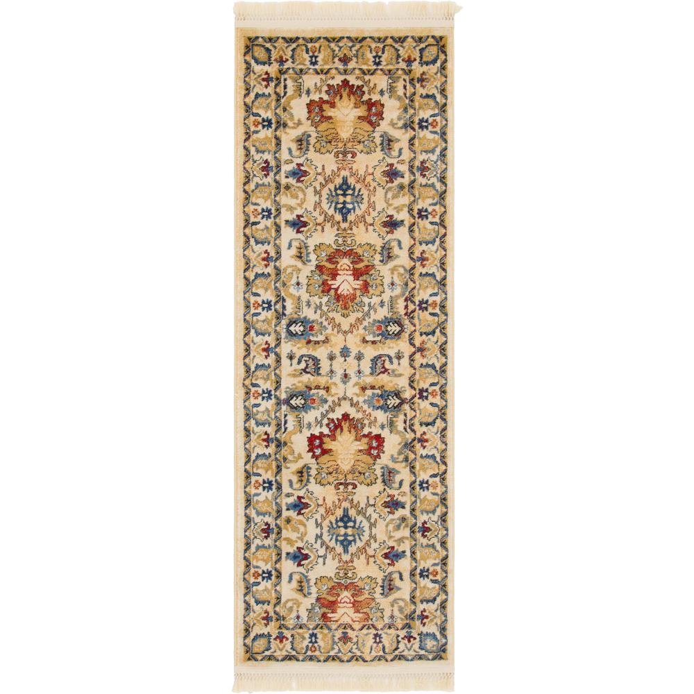 Diplomat District Rug, Ivory (2' 2 x 6' 0). Picture 1