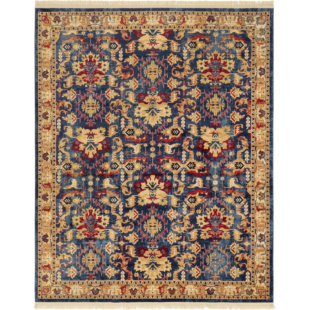 Diplomat District Rug, Blue (8' 0 x 10' 0). Picture 1