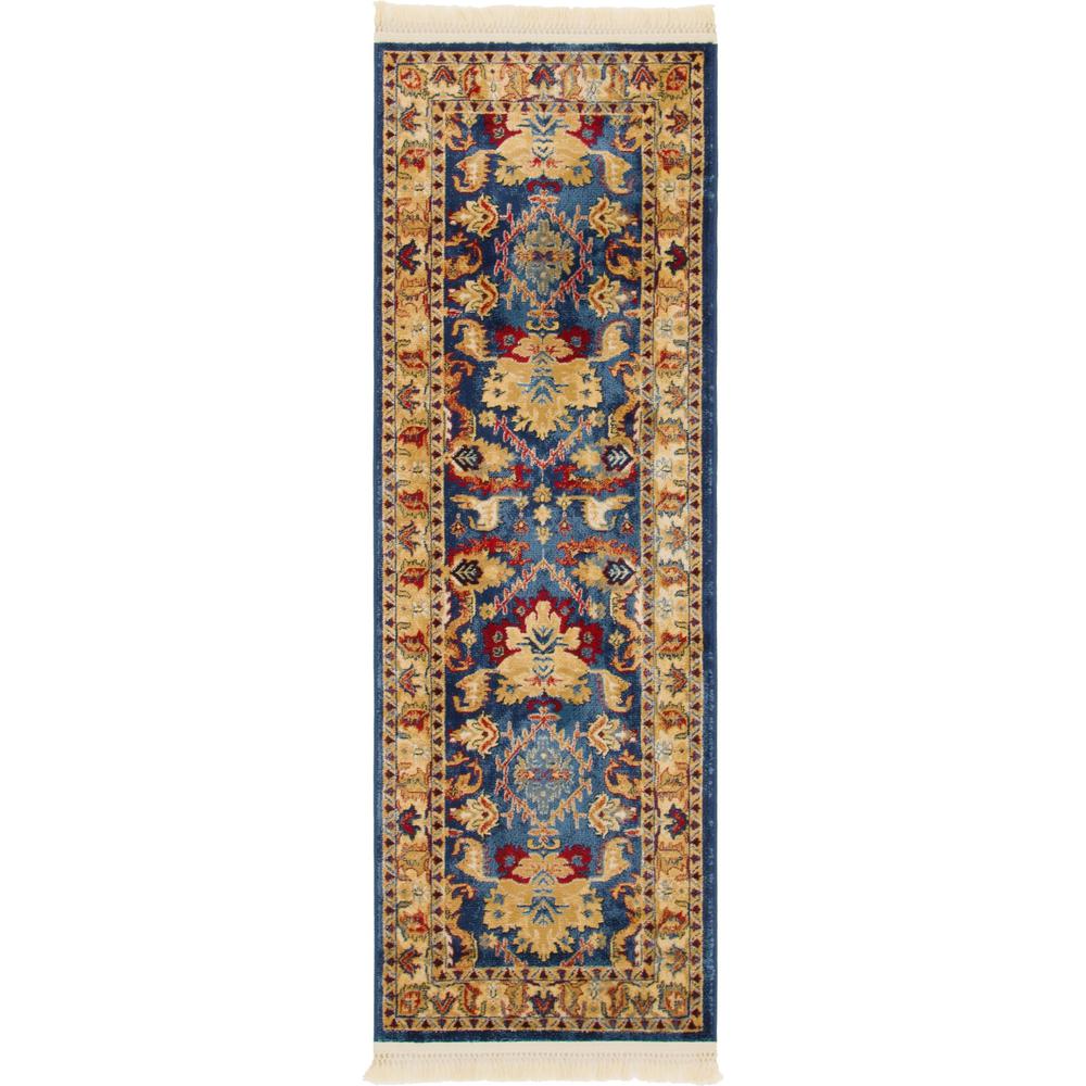 Diplomat District Rug, Blue (2' 2 x 6' 0). Picture 1