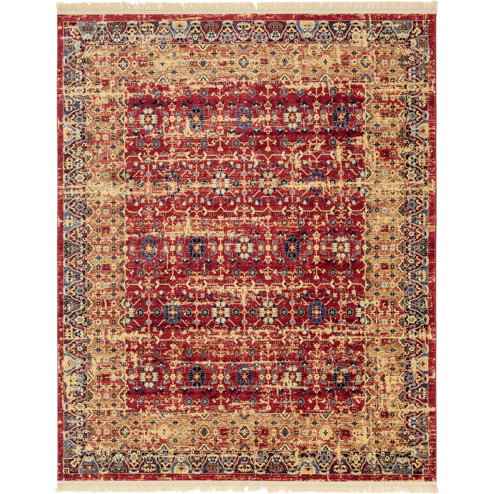 Hoya District Rug, Red (8' 0 x 10' 0). Picture 1