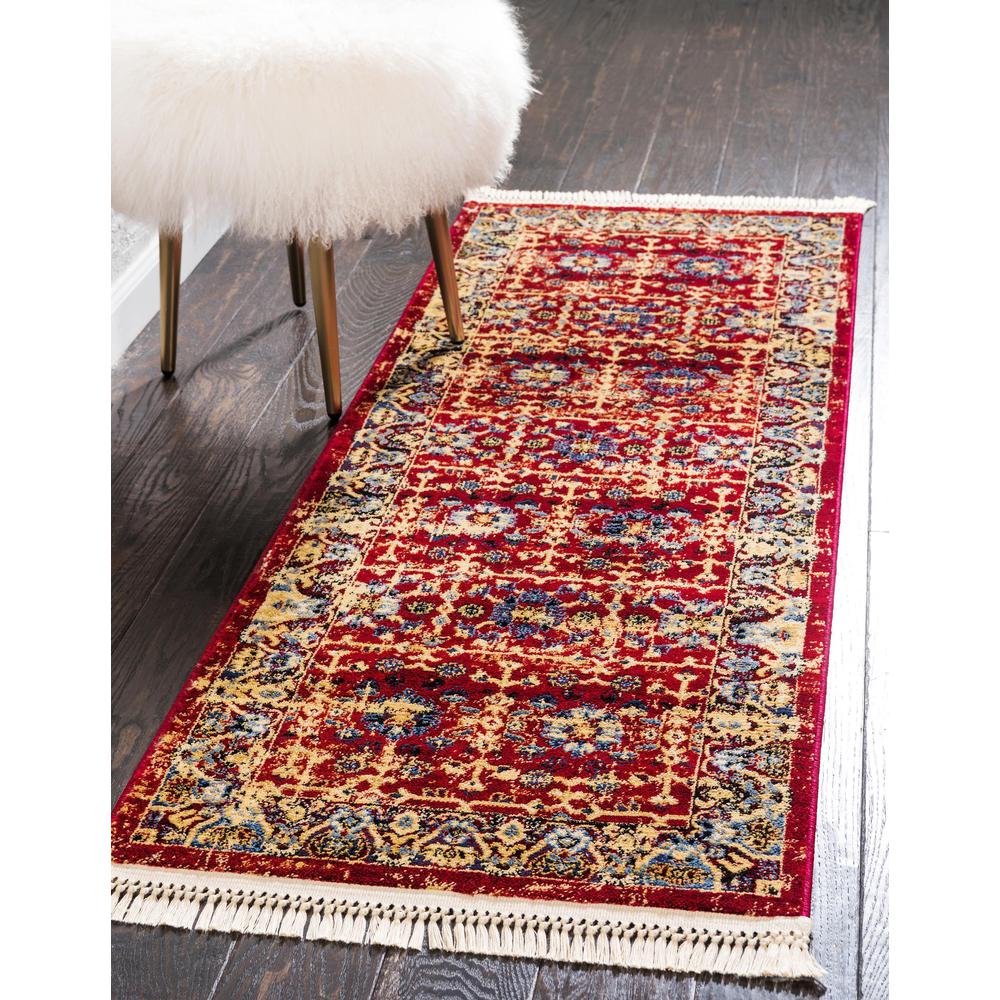 Hoya District Rug, Red (2' 2 x 6' 0). Picture 2