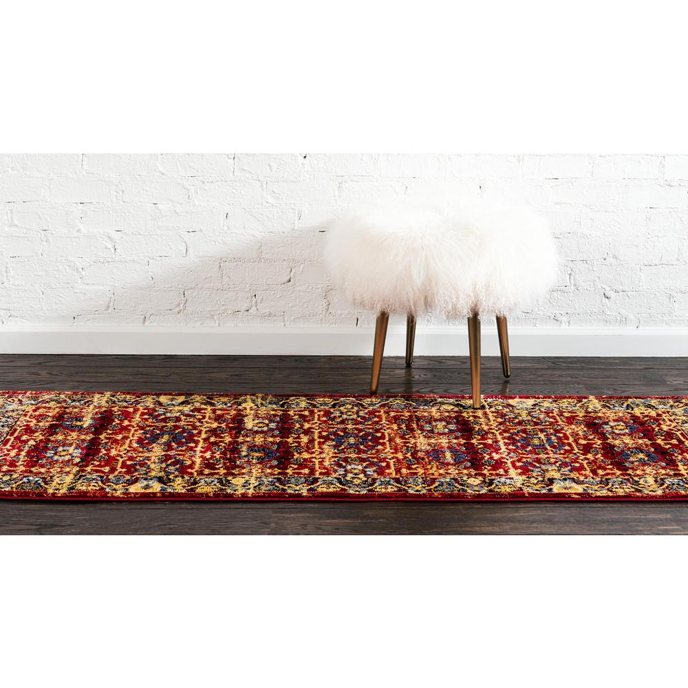 Hoya District Rug, Red (2' 2 x 6' 0). Picture 4