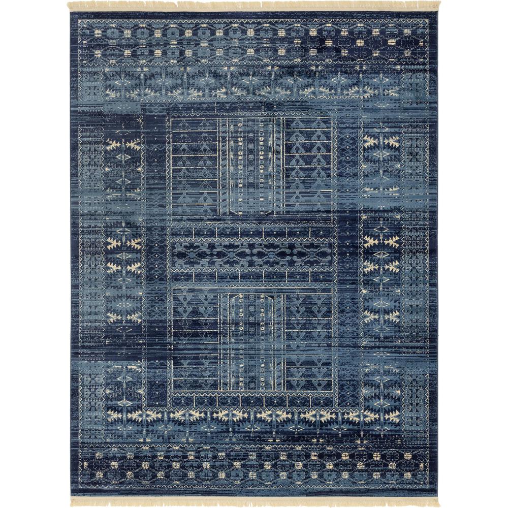Sequoia District Rug, Blue (9' 0 x 12' 0). Picture 1