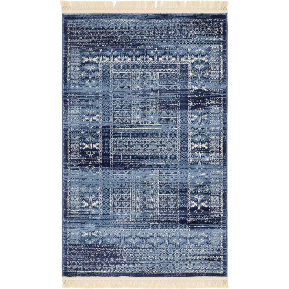 Sequoia District Rug, Blue (3' 3 x 5' 3). Picture 1