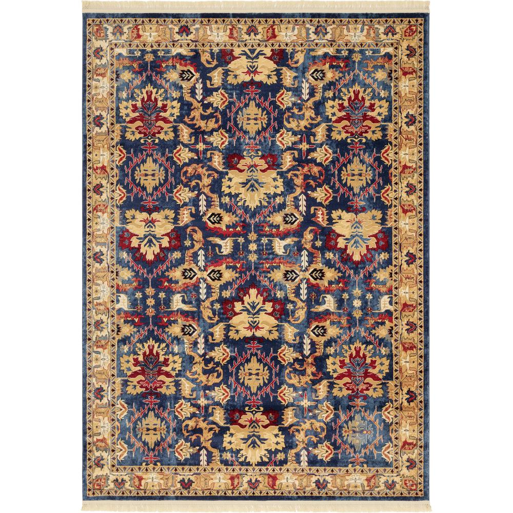 Diplomat District Rug, Blue (7' 0 x 10' 0). Picture 1