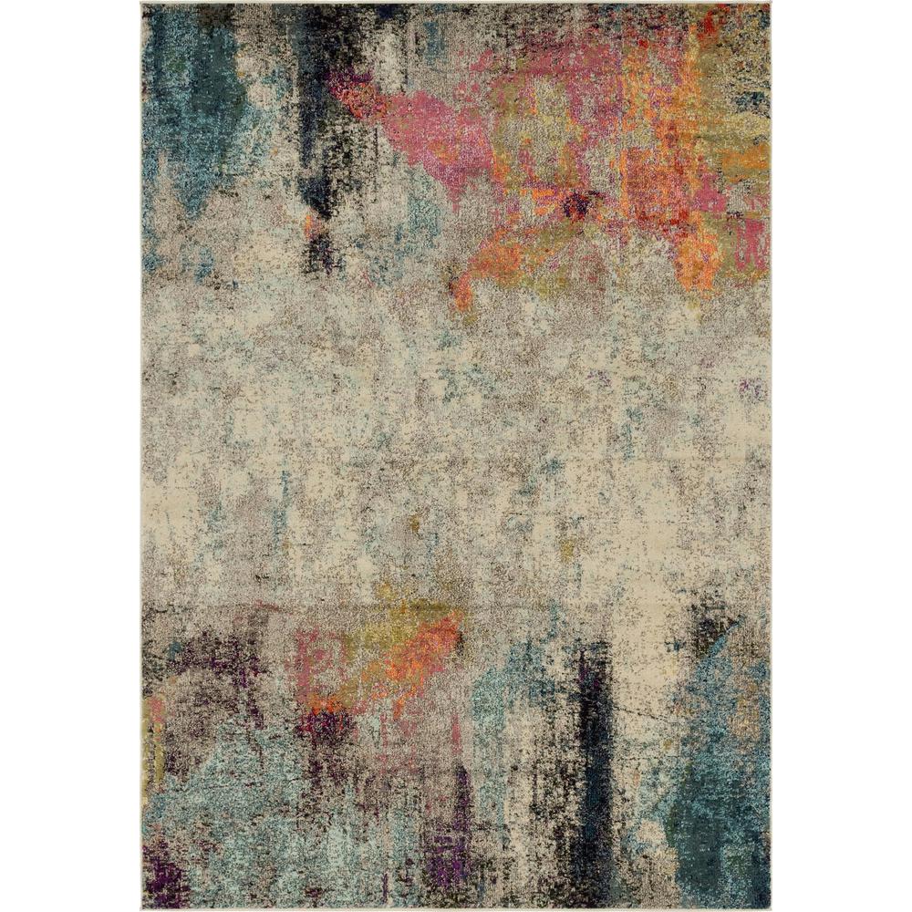 Tybee Chromatic Rug, Beige (6' 0 x 9' 0). Picture 1