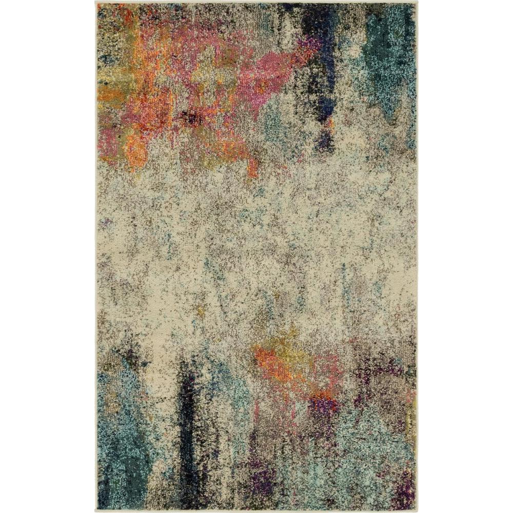 Tybee Chromatic Rug, Beige (3' 3 x 5' 3). Picture 1