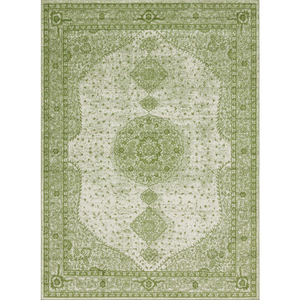 Midnight Bromley Rug, Green (9' 0 x 12' 0). Picture 1