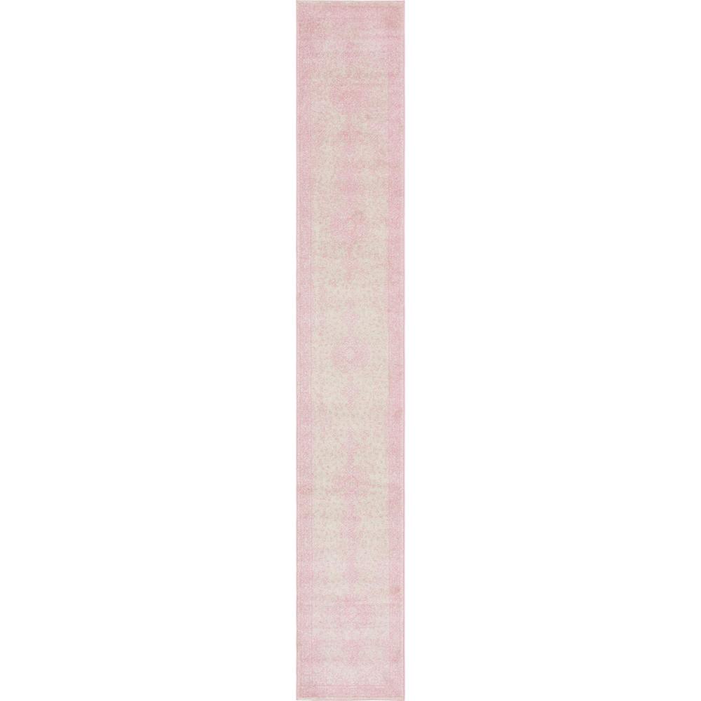 Midnight Bromley Rug, Pink (2' 0 x 13' 0). Picture 1